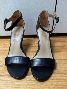 Naturalizer Black Ankle-Strap Dress Heels